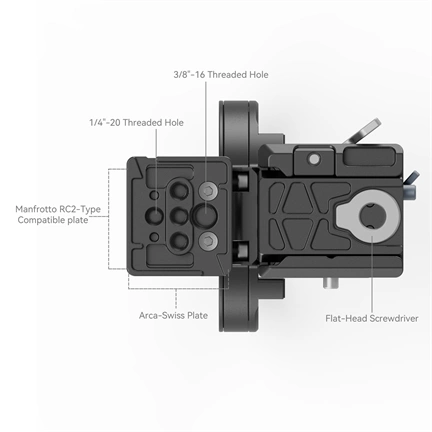SMALLRIG Horizontal-to-Vertical Mount Plate Kit for Nikon Specific Z Series Cameras 4306 SMALLRIG Horizontal-to-Vertical Mount Plate Kit for Nikon Specific Z Series Cameras 4306