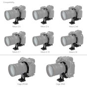 SMALLRIG Horizontal-to-Vertical Mount Plate Kit for Nikon Specific Z Series Cameras 4306 SMALLRIG Horizontal-to-Vertical Mount Plate Kit for Nikon Specific Z Series Cameras 4306