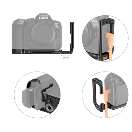 SMALLRIG L-Bracket for Canon EOS R6II/R5/R5C/R6