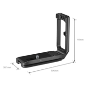 SMALLRIG L-Bracket for Sony Alpha 7R IV and A9 II 2939