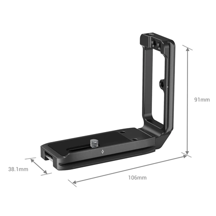 SMALLRIG L-Bracket for Sony Alpha 7R IV and A9 II 2939