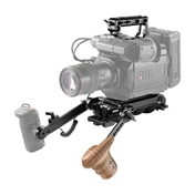 SMALLRIG Left Side Wooden Grip with Arri Rosette 1891B