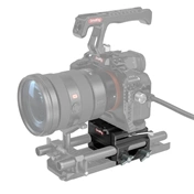 SMALLRIG Lightweight Baseplate with Dual 15mm Rod Clamp (magnesium alloy version)