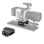 SMALLRIG Lightweight Baseplate with Dual 15mm Rod Clamp (magnesium alloy version)
