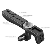 SMALLRIG Lightweight Top Handle (1/4”-20 Screws) 2949