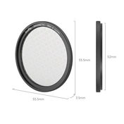 SMALLRIG MagEase Magnetic Star-Cross Filter Kit (8 Points) 52mm 4218