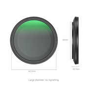 SMALLRIG MagEase Magnetic VND Filter Kit ND2-ND32 (1-5 Stop) 52mm 4215