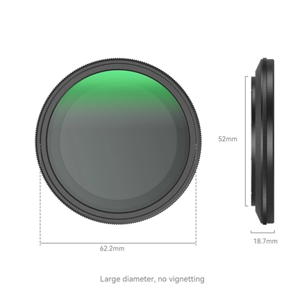 SMALLRIG MagEase Magnetic VND Filter Kit ND2-ND32 (1-5 Stop) 52mm 4215