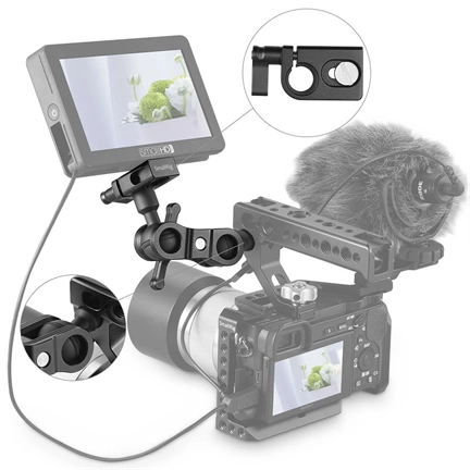 SMALLRIG Magic Arm with 15mm Rod Mount 2186