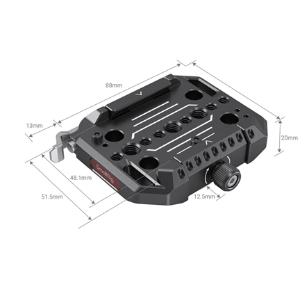 SMALLRIG Manfrotto Drop-in Baseplate