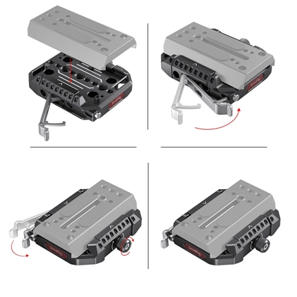 SMALLRIG Manfrotto Drop-in Baseplate