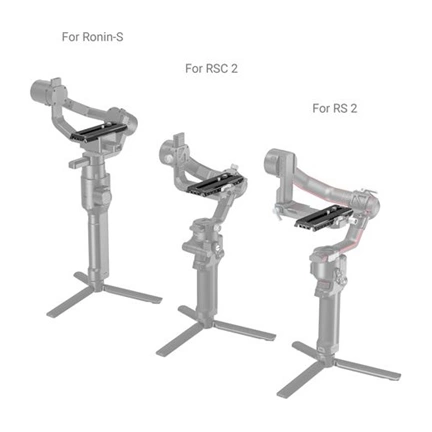 SMALLRIG Manfrotto Quick Release Plate for DJI RS 2/RSC 2/Ronin-S Gimbal 3158