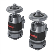 SMALLRIG Mini Ball Head with Removable Cold Shoe Mount (2db)