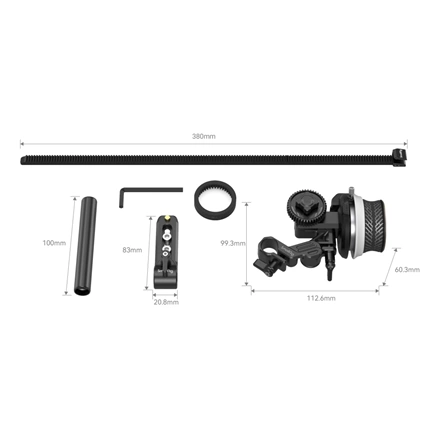 SMALLRIG Mini Follow Focus 3010C