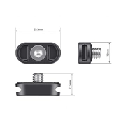 SMALLRIG Mini Plate for Gimbal Shoulder Strap (2 PCS) AAN2366