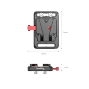 SMALLRIG Mini V Mount Battery Plate 2987