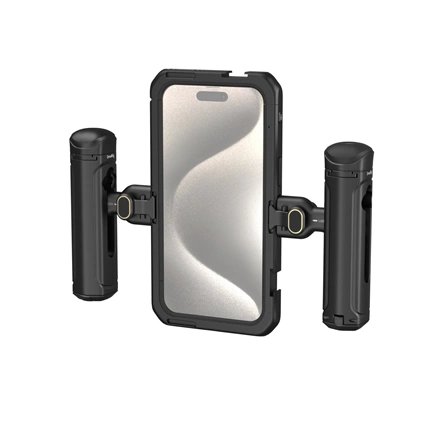 SMALLRIG Mobile Video Kit (Dual Handheld) for iPhone 15 Pro Max 4392