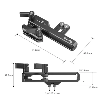 SMALLRIG Mount for LaCie Portable SSD 2799