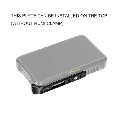 SMALLRIG Mounting Plate and HDMI Cable Clamp for Atomos Shogun 7 CMA2487