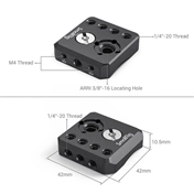 SMALLRIG Mounting Plate for Moza AirCross 2 2826