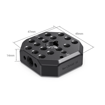 SMALLRIG Mounting Plate for ZHIYUN CRANE 3S Handheld Stabilizer 2854