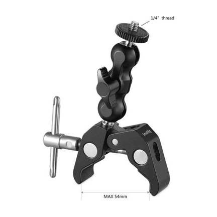 SMALLRIG Multi-Functional Crab-Shaped Clamp with Ballhead Magic Arm 2164