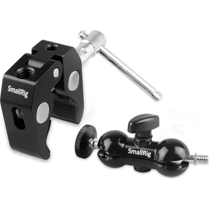 SMALLRIG Multi-function Double BallHead with Clamp & 1/4" Screw 1138