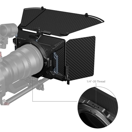 SMALLRIG Multifunctional Modular Matte Box (114mm) Basic Kit