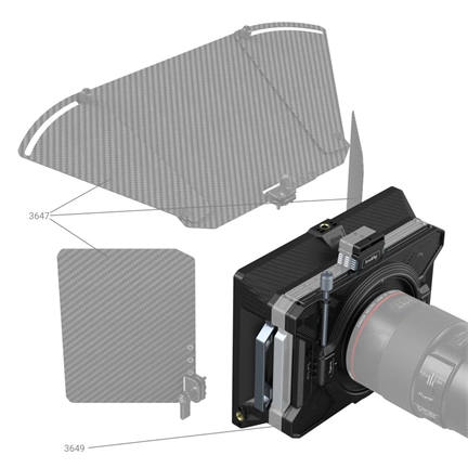 SMALLRIG Multifunctional Modular Matte Box (95mm) Basic Kit