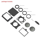 SMALLRIG Multifunctional Modular Matte Box (95mm) VND Kit