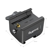 SMALLRIG NATO Clamp Accessory Mount for DJI RS 2/RSC 2 3025