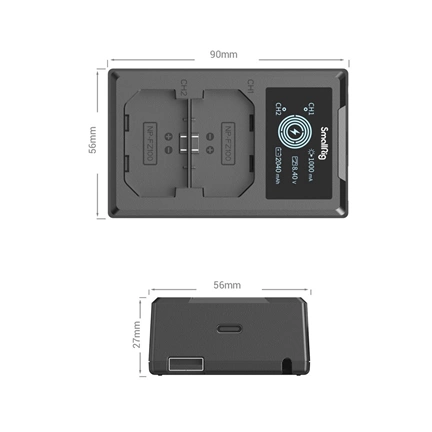 SMALLRIG NP-FZ100 Camera Battery Charger 4087