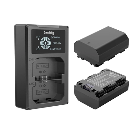 SMALLRIG NP-FZ100 Camera Battery and Charger Kit 3824