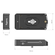 SMALLRIG NP-F Battery Adapter Plate Lite for BMPCC 4K 6K 3093