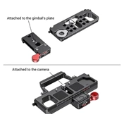 SMALLRIG Offset Kit for BMPCC 4K & 6K and Ronin S Crane 2 Moza Air 2 BSS2403