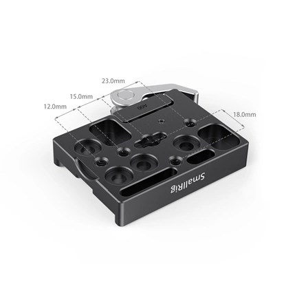 SMALLRIG Quick Release Clamp and Plate ( Arca-type Compatible) 2144B