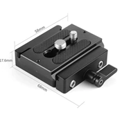 SMALLRIG Quick Release Clamp and Plate ( Arca-type Compatible) 2280