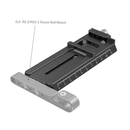SMALLRIG Quick Release Plate with Arca-Swiss for DJI RS 2/RSC 2 3061