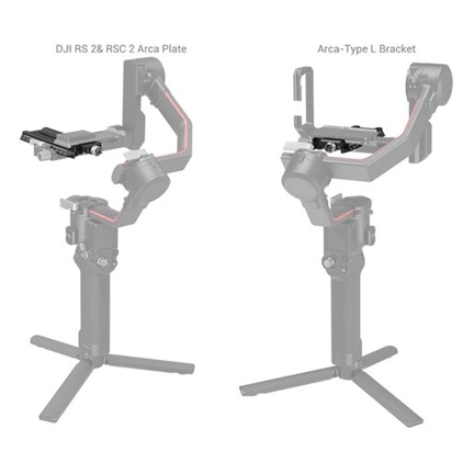 SMALLRIG Quick Release Plate with Arca-Swiss for DJI RS 2/RSC 2 3061