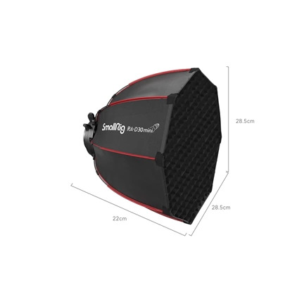 SMALLRIG RA-D30 mini parabola Softbox for RC 60B 4358