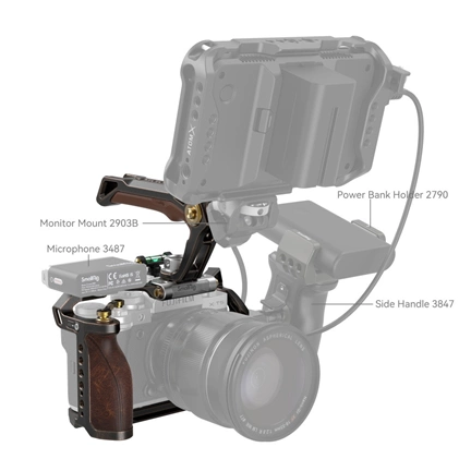 SMALLRIG Retro Handheld Cage Kit for Fujifilm  X-T5 3872