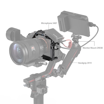 SMALLRIG "Rhinoceros" Cage Kit for Sony Alpha 7R V / Alpha 7 IV / Alpha 7S III 4308 SMALLRIG "Rhinoceros" Cage Kit for Sony Alpha 7R V / Alpha 7 IV / Alpha 7S III 4308