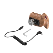 SMALLRIG Right Side Wooden Hand Grip with Record Start/Stop Remote Trigger for Sony Mirrorless Cameras HSR2511 SMALLRIG Right Side Wooden Hand Grip with Record Start/Stop Remote Trigger for Sony Mirrorless Cameras HSR2511