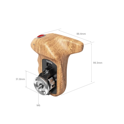 SMALLRIG Rosette Side Handle  with Record S/S Remote 3324