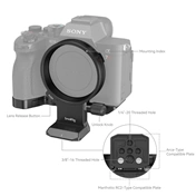 SMALLRIG Rotatable H-V Mount Plate Kit Sony A7RV/A7IV/A7SIII/A7