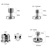 SMALLRIG Screw Pack (8pcs)1074