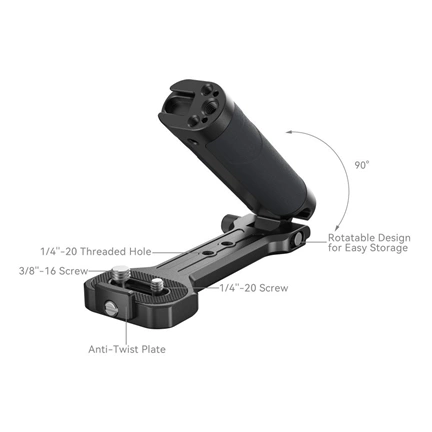 SMALLRIG Side Handle for DJI Ronin-S/ SC & Zhiyun Crane 2/V2 & Moza Air 2/AirCorss 2 Gimbals 2786C