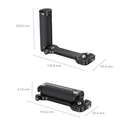 SMALLRIG Side Handle for DJI Ronin-S/ SC & Zhiyun Crane 2/V2 & Moza Air 2/AirCorss 2 Gimbals 2786C