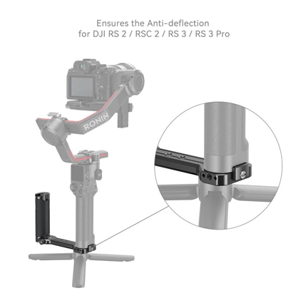 SMALLRIG Side Handle for DJI Ronin-S/ SC & Zhiyun Crane 2/V2 & Moza Air 2/AirCorss 2 Gimbals 2786C