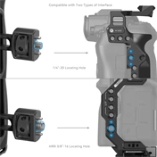 SMALLRIG Side Handle with Two-in-One Locating Screw 4346